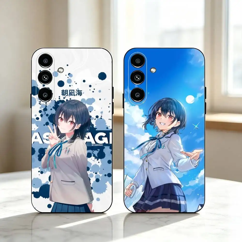 Friends Asanagi Umi  Phone Case For Samsung Galaxy A73,A72,A71,A70,A53,A52,A51,Others Soft Black Cover Gift