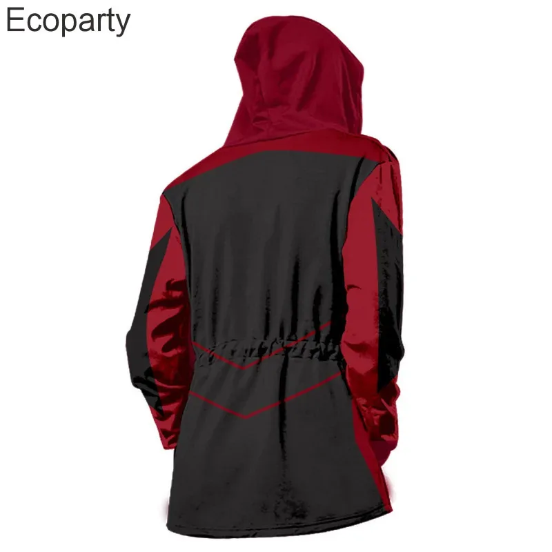 ☆☆A 2025 Hedgehog Dr Eggman Ivo Robotnik Cosplay Hooded Sweatshirt Men Women Spring Autumn Long Sleeve 3D Print New s5g7epp❤