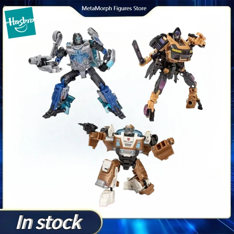 Original Hasbro Transformers Toys Movie 7 RISE of The Beasts WHEELJACK AUTOBOT MIRAGE NIGHTBIRD Deluxe Class Anime Figure Toys view 3