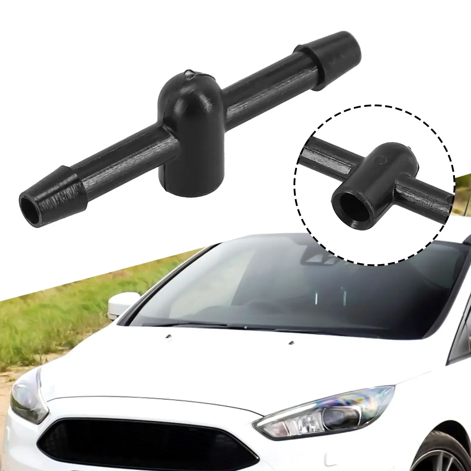 Car Windscreen Wipers Windshield Wiper Water Jet Nozzle Hose Kit Connector For Ford For Foucs For Mondeo For C-Max 1300699