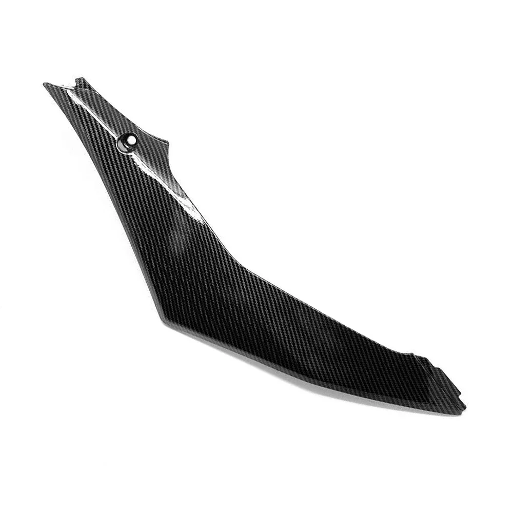 1x Gas Tank Side Trim Cover Fairing Decor Carbon Fiber For SUZUKI GSXR 1000 2007 2008 Replacement Automobiles Parts