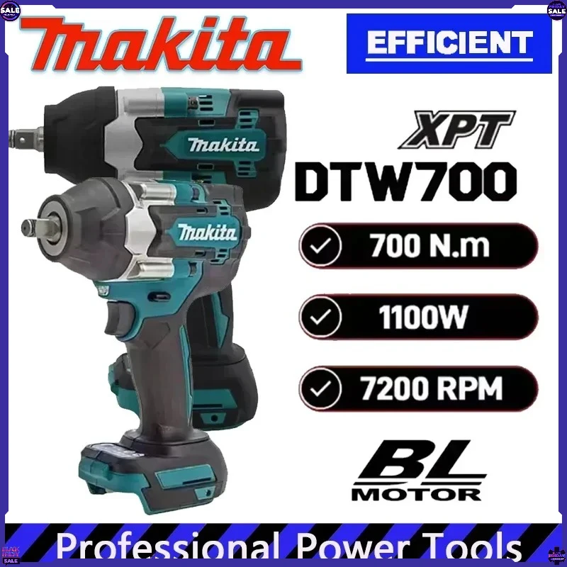 makita-brushless-electric-wrench-dtw700-cordless-drill-screwdriver-free-delivery-large-torque-power-tools-18v-torque-wrench-tool