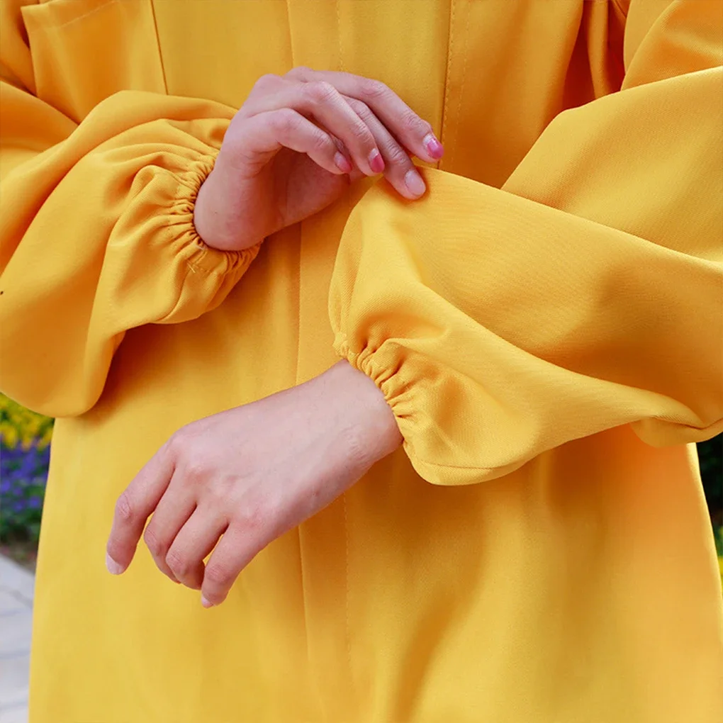 Ropa protectora de abejas para mujer, ropa antiabejas de algodón de una pieza, equipo protector de abejas engrosado, sombrero desmontable