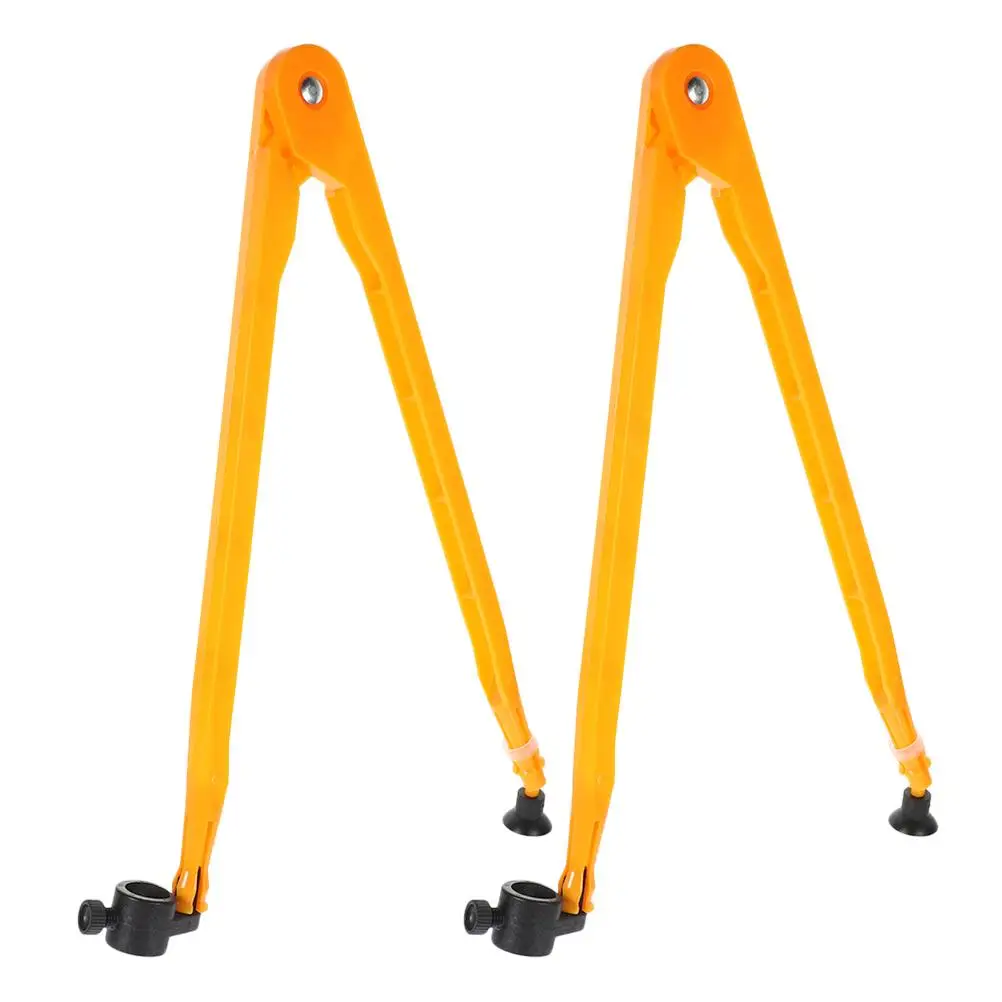2Pcs Plastic Compass Large Drawing Tool for Math Teacher Whiteboard Carpenter Pencil Circles Demonstration Teaching