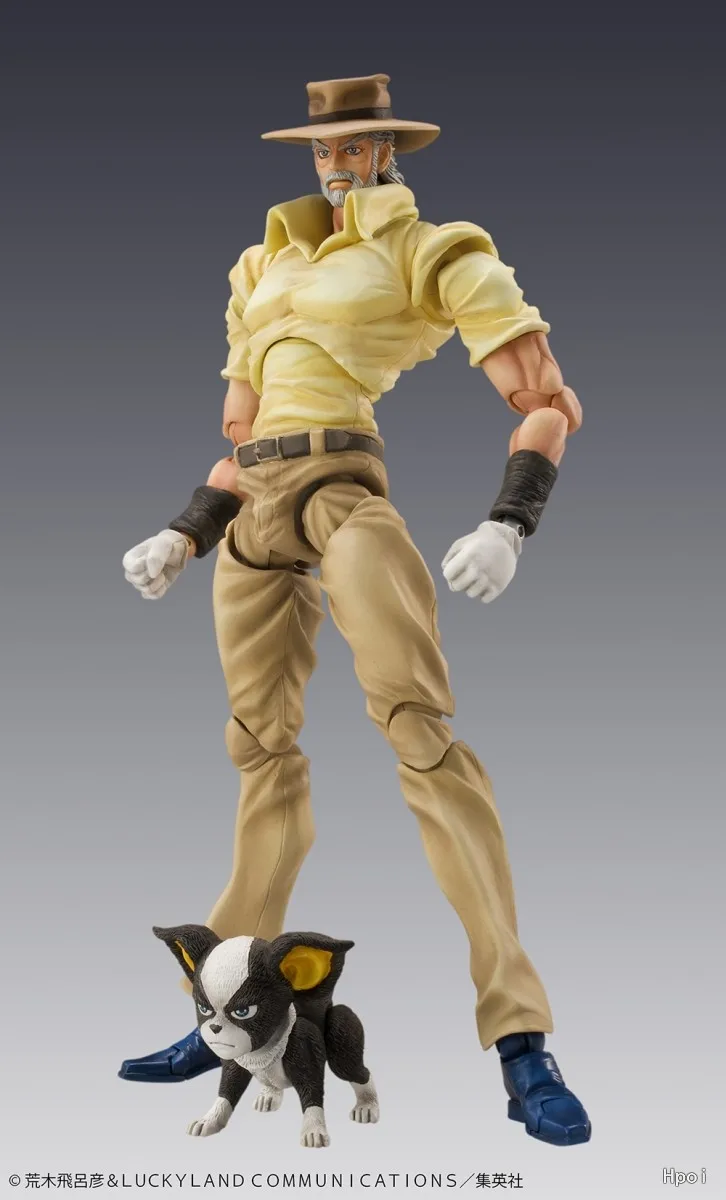 In Stock Original MEDICOS-E SUPER ACTION STATUE JOJO'S Bizarre Adventure Part 3 Stardust Fighters Joseph Joestar and Iggy