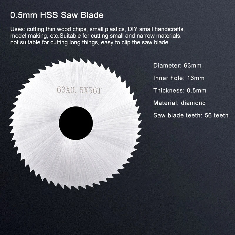 HSS Saw Blade High Speed Steel Fine Tooth Saw Blade White Steel Cutting Blade DIY Small Handicrafts Model making 0.5mm cut PCB