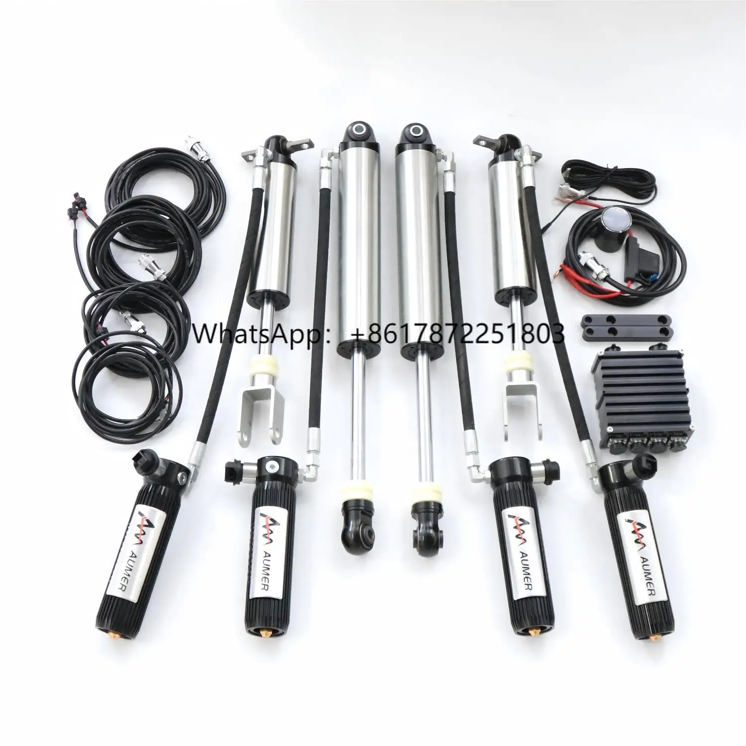 

Aumer Damping Force Remote Control Electronic Adjustable Shock Absorber 4x4 Off Road Suspension for Gmc Sierra Silverado 2500