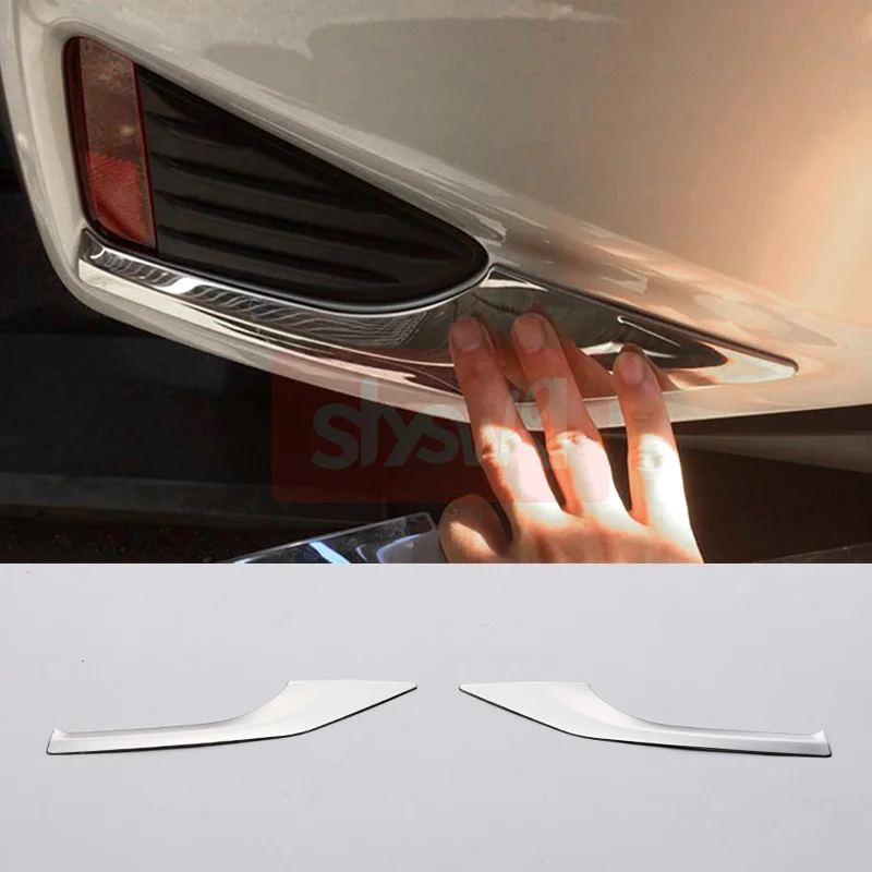 Rear Fog Lamp Trim Car Styling Cover for Toyota Yaris Vitz Hatchback 2017 2018 2019-2022 Facelift Taillight Exterior Accessories