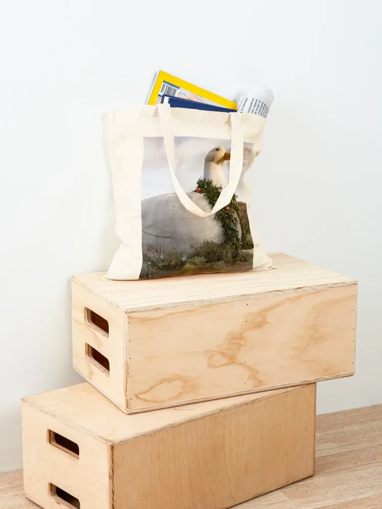 The Big Duck - Long Island Photography - New York Tote Bag حقائب للمتسوقين للنساء حقيبة كبيرة حقيبة هدايا نسائية #4