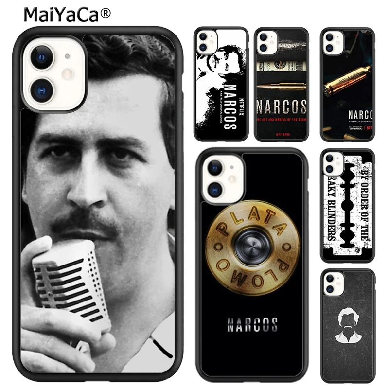 MaiYaCa Narcos Pablo Escobar TV SE2020ries Poster Phone Case For iPhone 16 15 SE2020 6 6s 7 8 plus 11 12 mini 13 14 pro max 