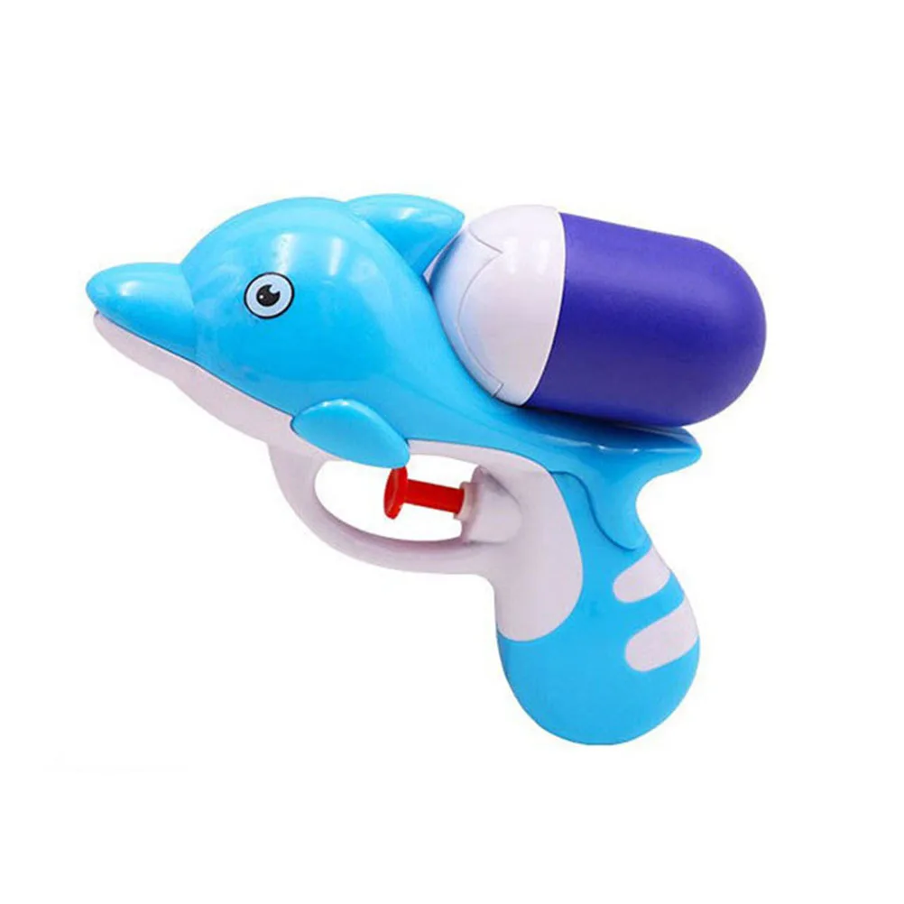3Pcs Mini Water Gun Cartoon Dolphin Shape Squirt Fun for Kids Beach Playground Party Summer Gift Kids Toy
