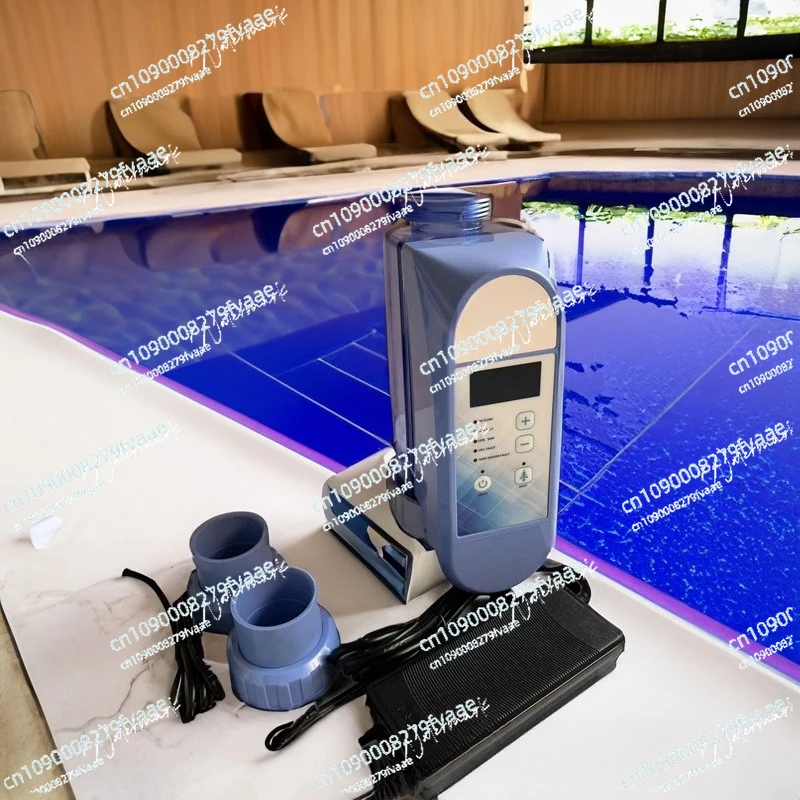Smart Pool Salt Chlorinator with Mobile Phone APP Control, WiFi Salt Water Chlorine Generator for Swimming Pool Sanitizer System