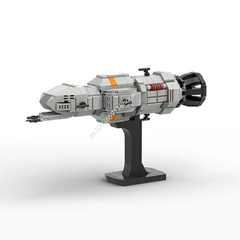 498 elementów MOC Rocinante Mini Model Klocki konstrukcyjne kreatywne zabawki dla dzieci Architektura Urodziny Cegły Prezenty świąteczne