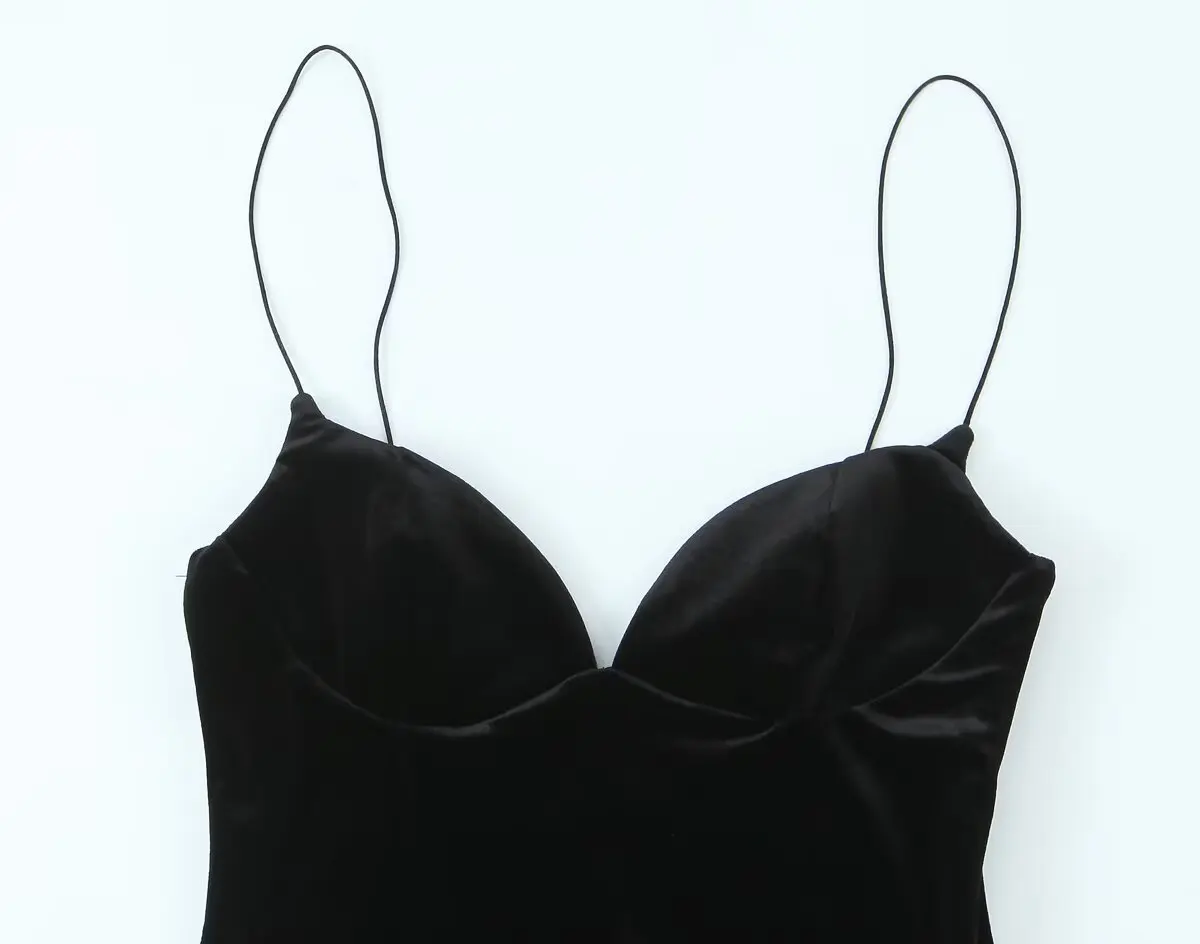 بذلة نسائية بسيطة بدون أكمام، قميص قصير أنيق على شكل قلب للاستخدام اليومي، أنيق ومطوي، ملابس صيفية قصيرة