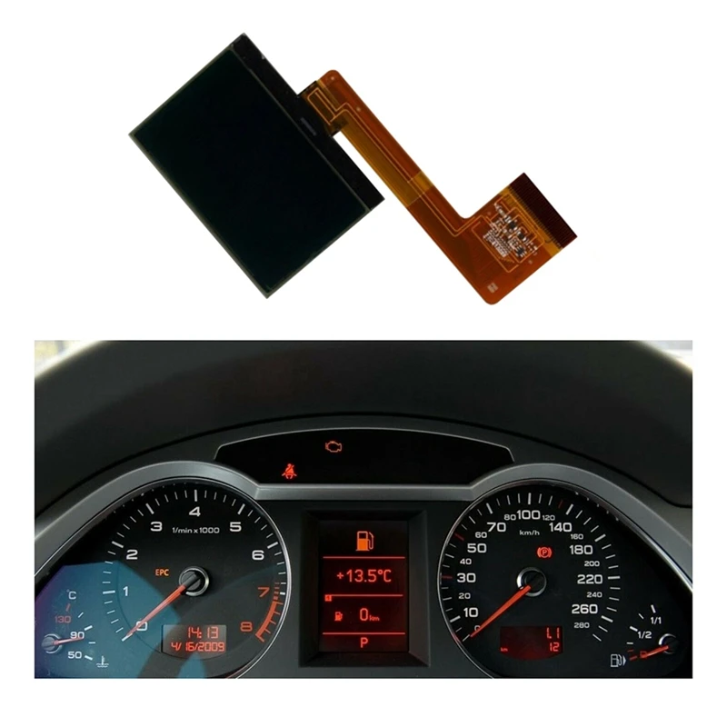 Instrument Cluster LCD Display Screen Accessories Component For  A6 A6L C6 2005-2009 Dashboard Pixel Repair