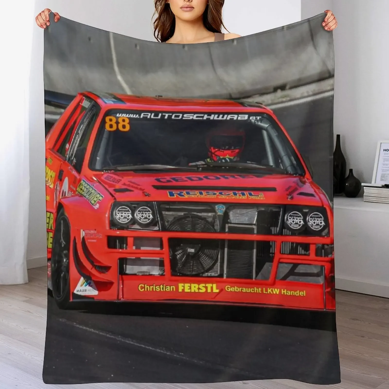 European Hillclimb Rechberg 2019 - 88 Throw Blanket heavy to sleep Bed linens Luxury Designer Blankets