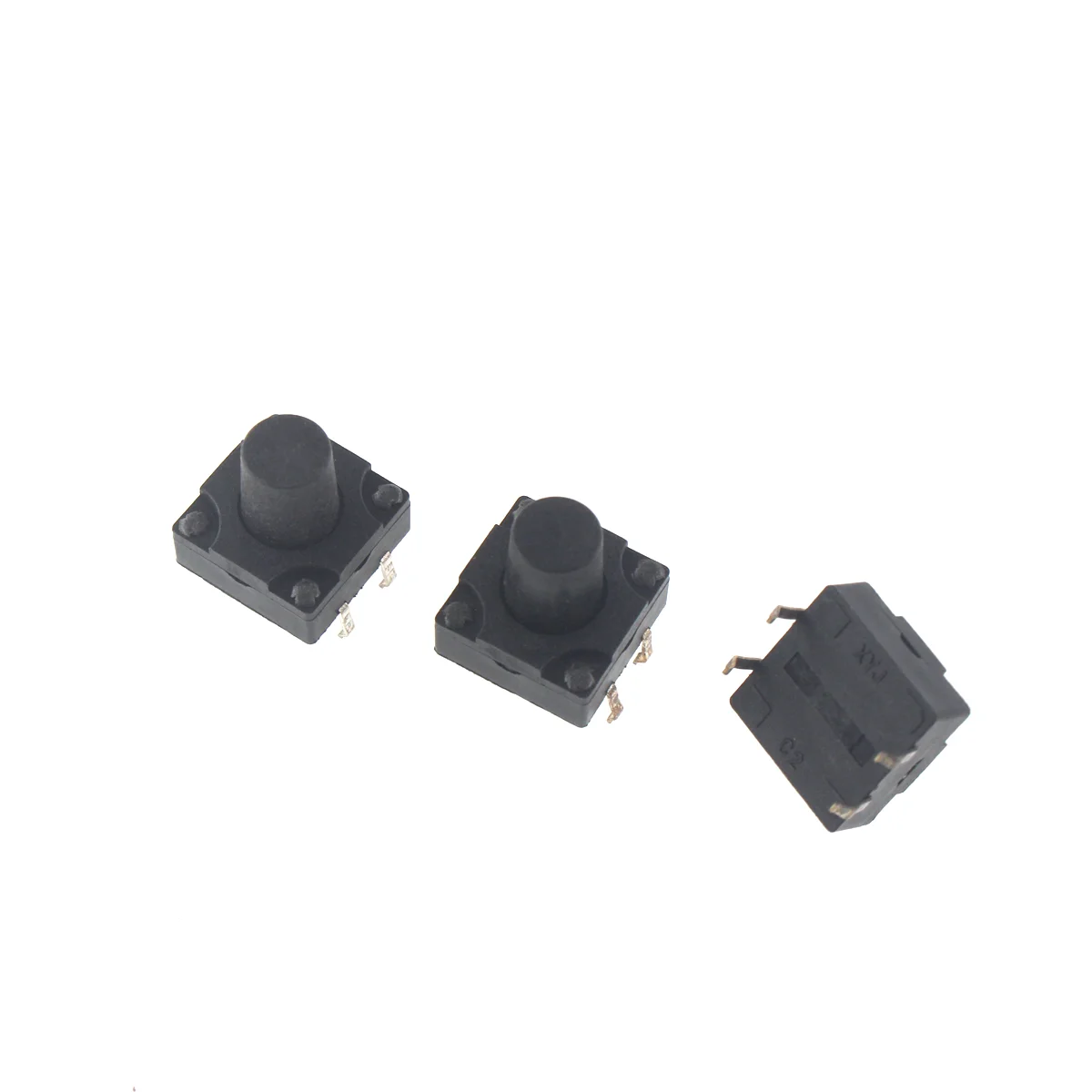 Mini Joli Tactile à Bouton-Poussoir SMD DIP 4 Broches, 12x12 PCB, 12x12x4.3/5/6/7/8mm, 6x6x4.3mm, 6mm, 7mm, 8mm, 10 Pièces étanche