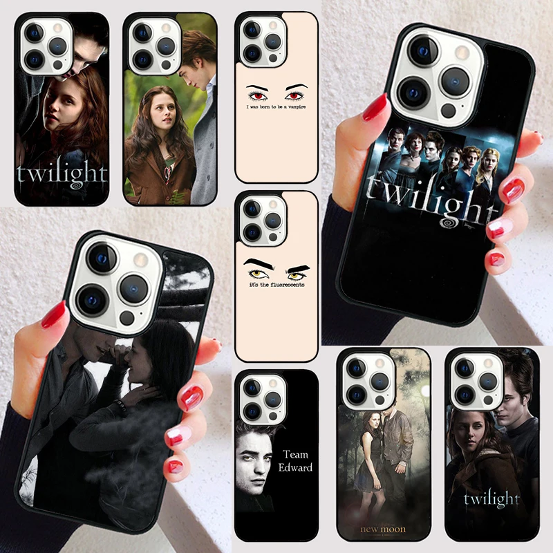 TV Twilight Bella Edward cover For iPhone 15 16 13 12 11 14 Pro Max Mini Max SE 2020 7 8 6S Plus Phone Case