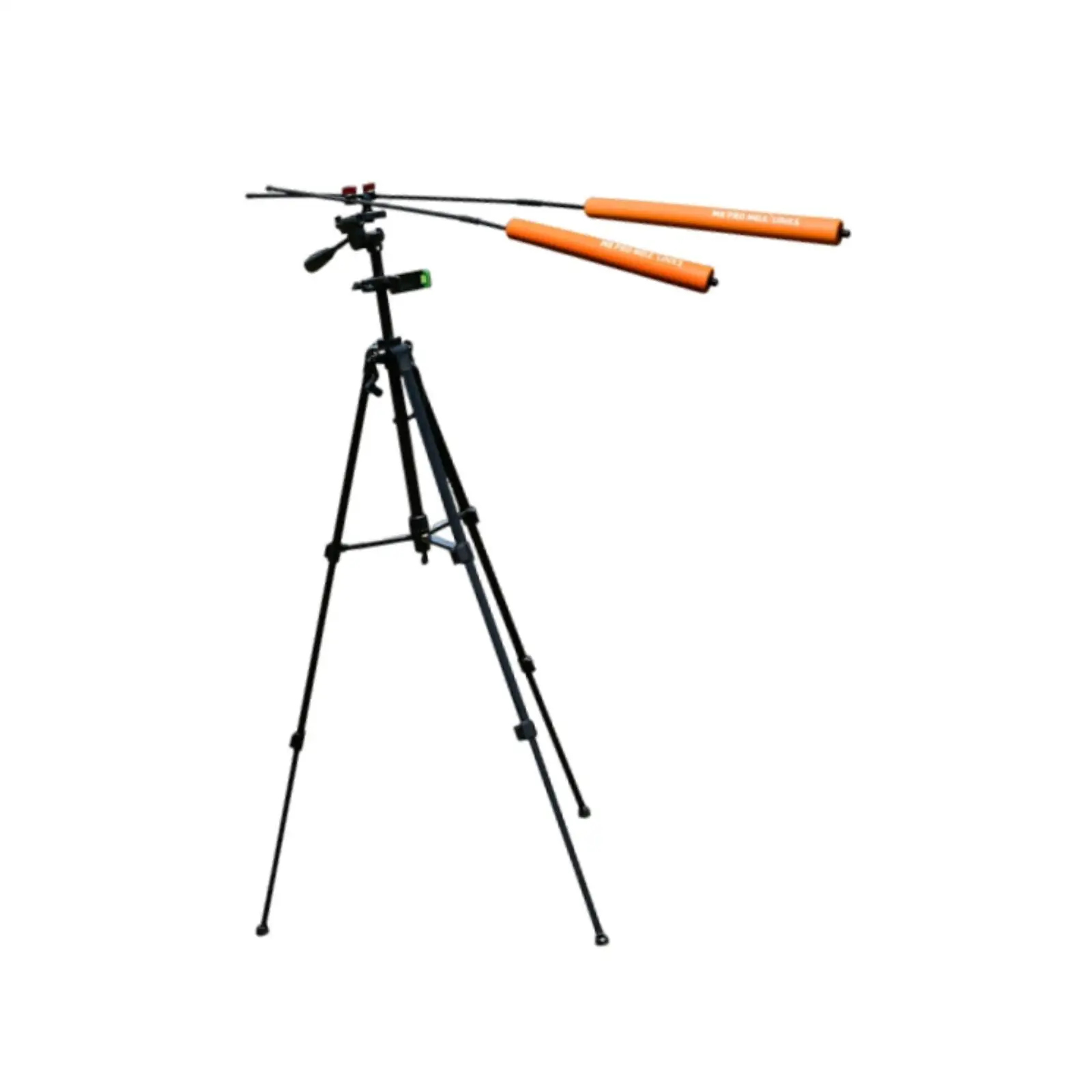 Golf Swing Trainer Training Aid Anti Slip Tripod Stand Golf Practice Stick with Phone Mount for Backyard and Indoor Outdoor Use