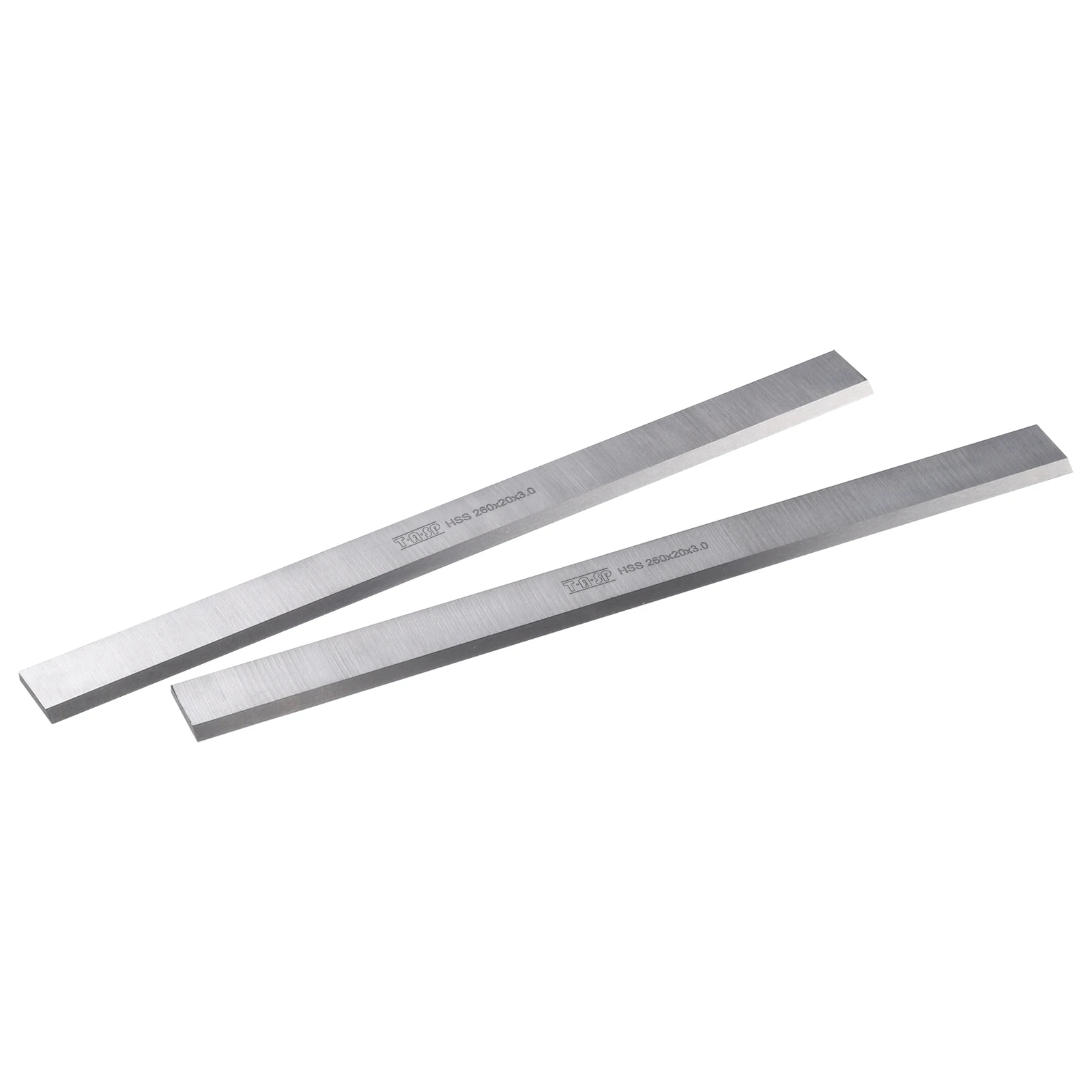 TASP Thickness Planer Blade 260x20x3mm HSS for for Metabo, Elektra Beckum HC260 C/E/ES/M/K, Record Power DMP106 Type 2