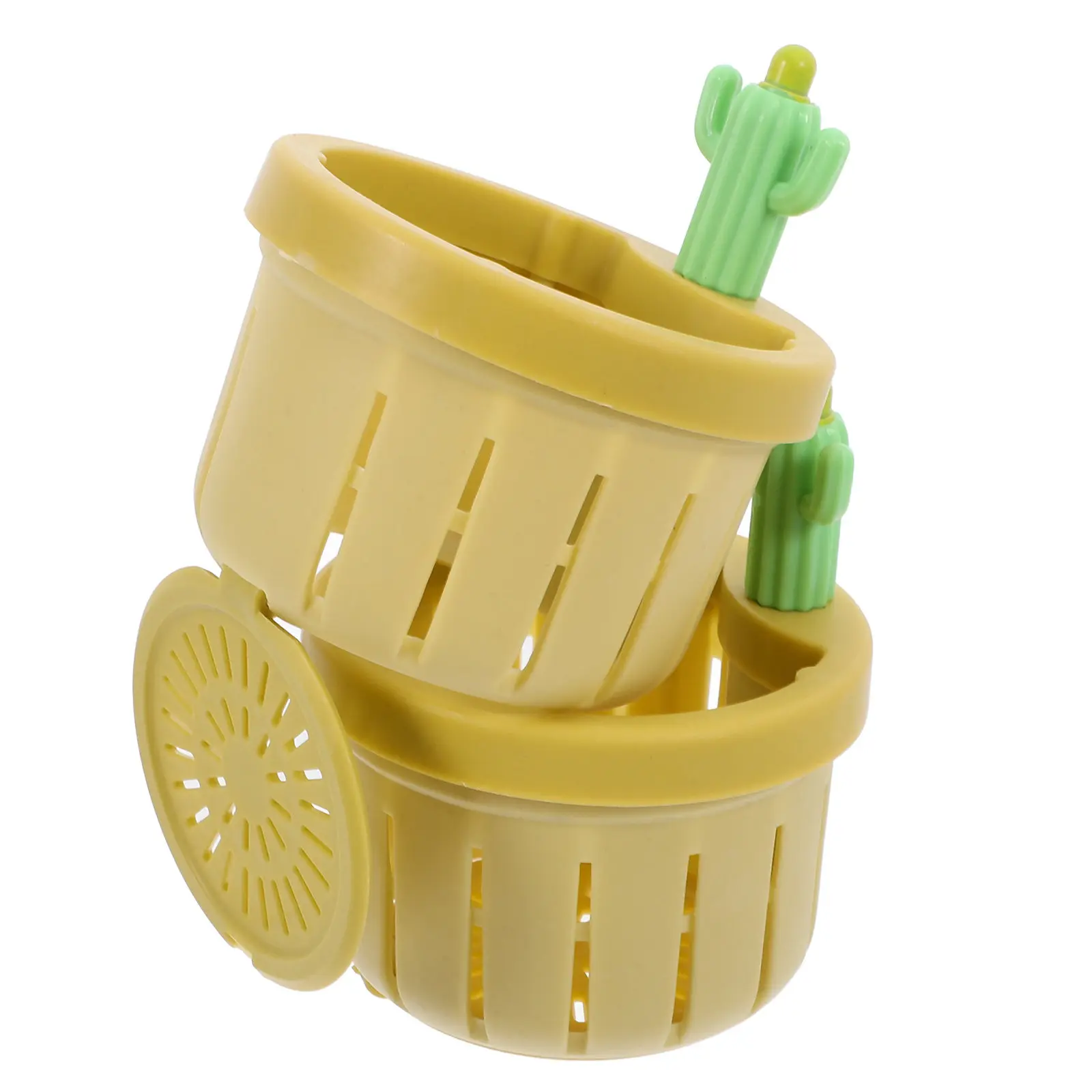 

2Pcs Sink Drain Strainer PP Mesh Filter for Kitchen Sink with Stopper Function Fine Perforated Basket Catcher Hair and Food