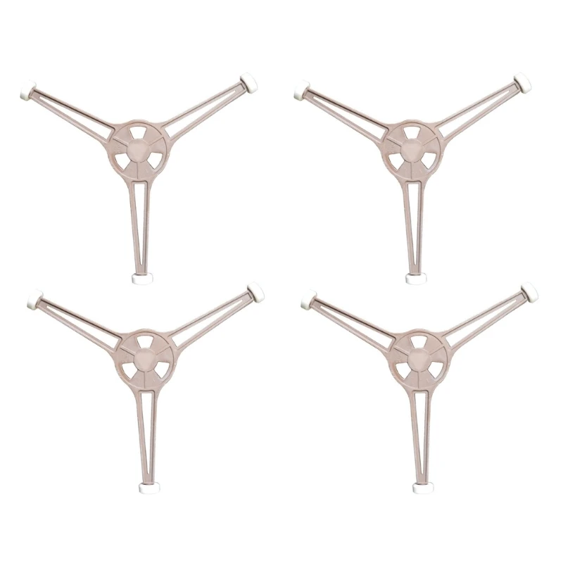 M2EE 2/4 Uds. Anillos giratorios para microondas bandeja soporte rodillo giratorio bandeja anillos rueda soporte D4