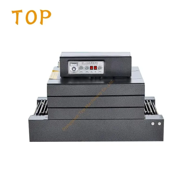 Pof And Pvc Heat Tunnel Shrink Film Wrapping/Packing Wrapping Machine For Cartons