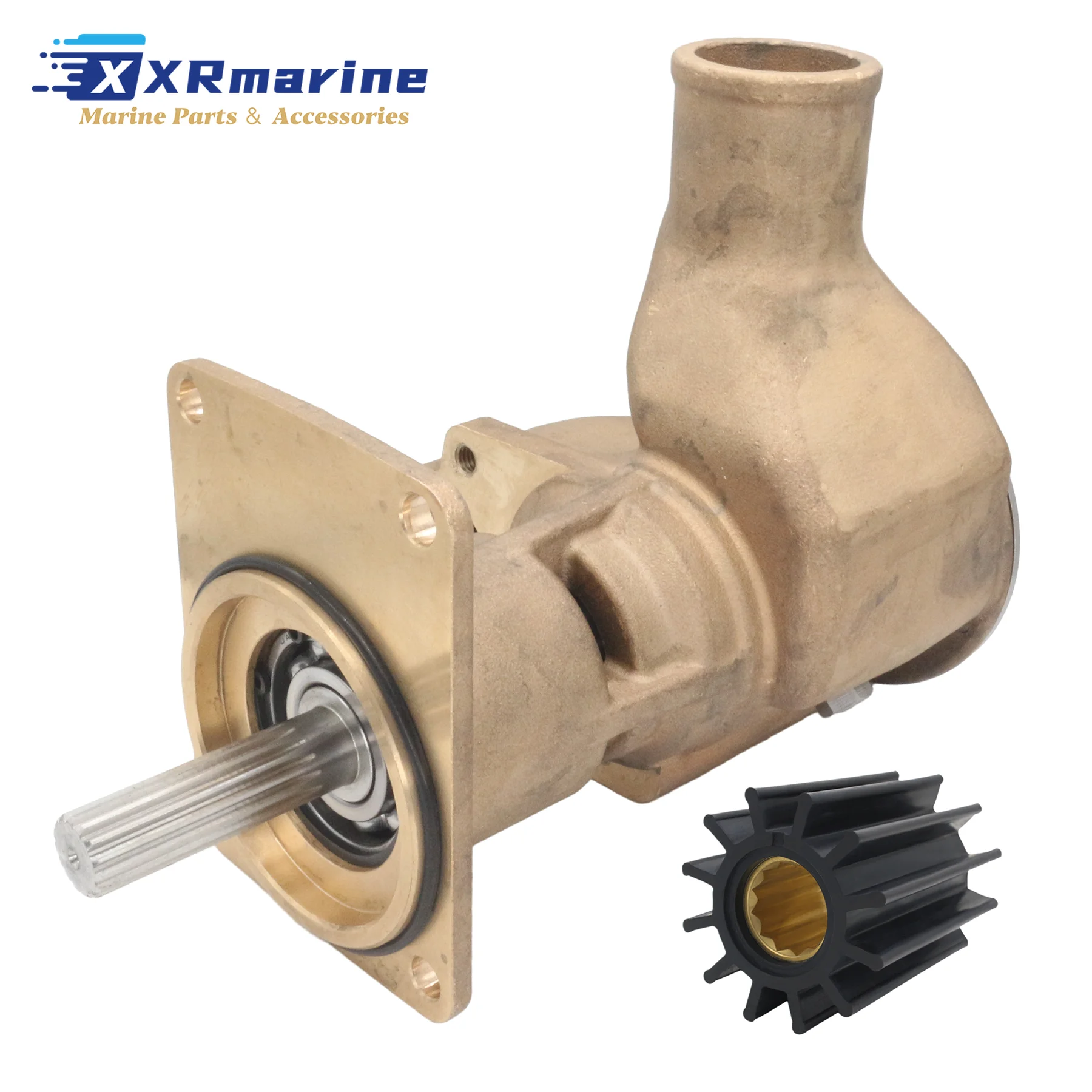 

Sea Water Pump w/ Impeller Fits for Yanmar Marine 6LY2-ST 6LY2-STVY 6LY2-WST 6LY2-WDT 6LY2-WDTZY 6LY2M-WDT Replace 119574-42500