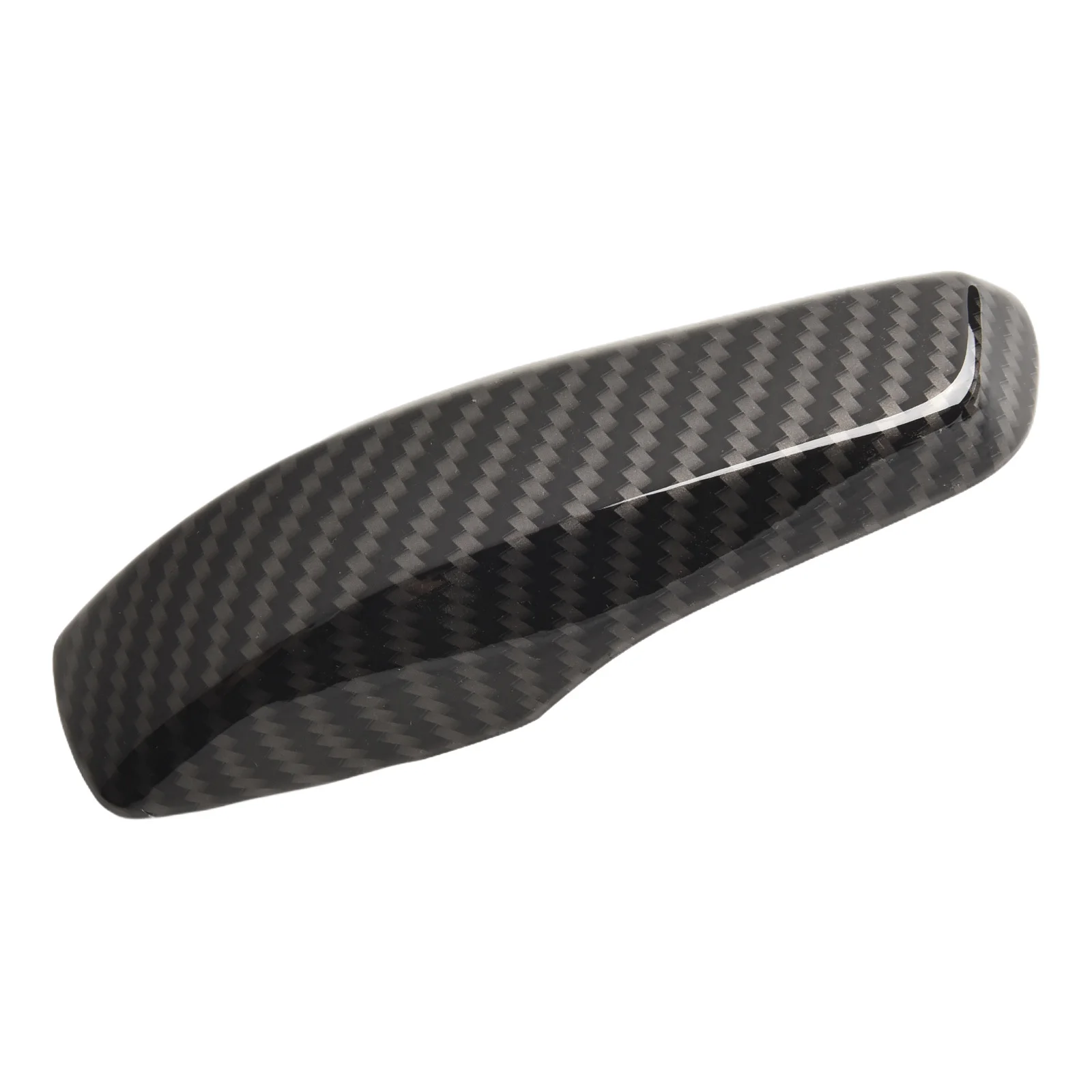 

Door Handle Cover Decorative Frame Paste Use Prevent Scratch 2pcs ABS Carbon Fiber Black Fashionable Brand New