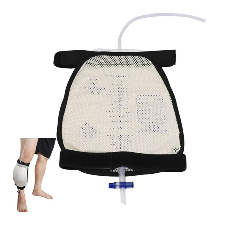 Urine Collection Bag Bind Leg Holder Drainage Strap Fixed External Bag Catheter Stabilization Device For Urinary Incontinence