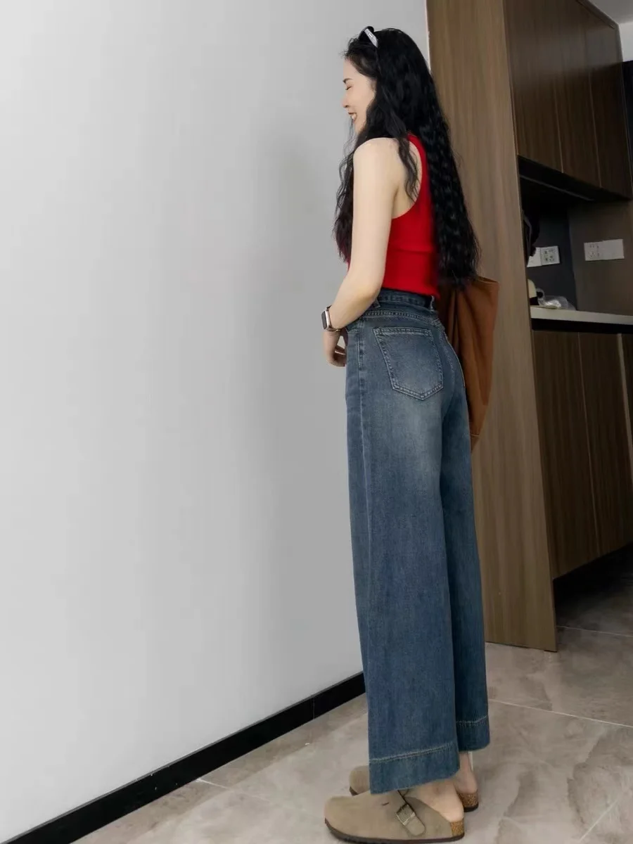 Calças de brim y2k das mulheres emo roupas ginásio fitness treino esporte ativo denim calças femininas moda casual básico simples necessário