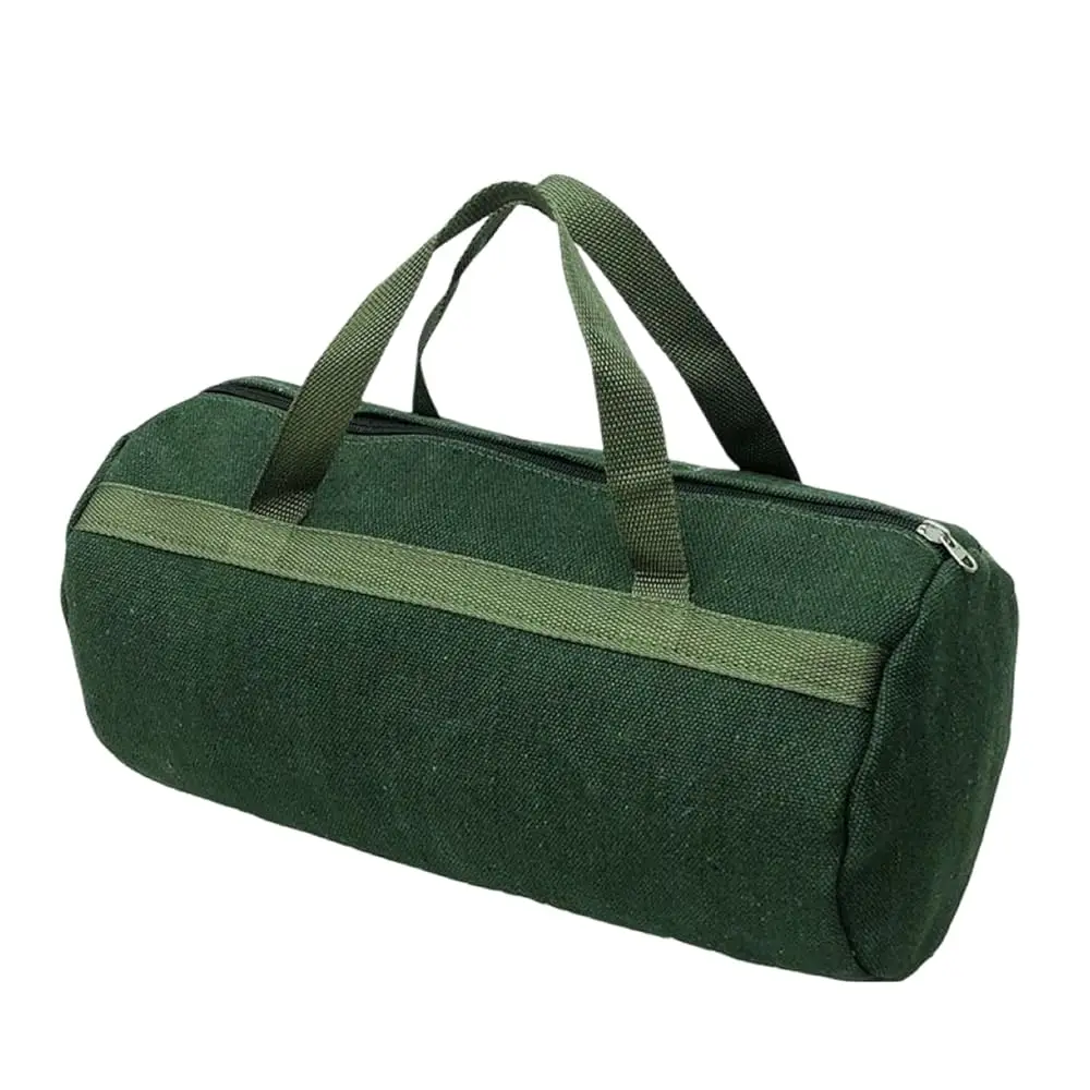 

Grill Accessory Storage Bag, 24"""" Extra Thi Canvas Grill Utensil Storage Bag, Double Zipper Grill Tool Storage Bag, Bbq Tool