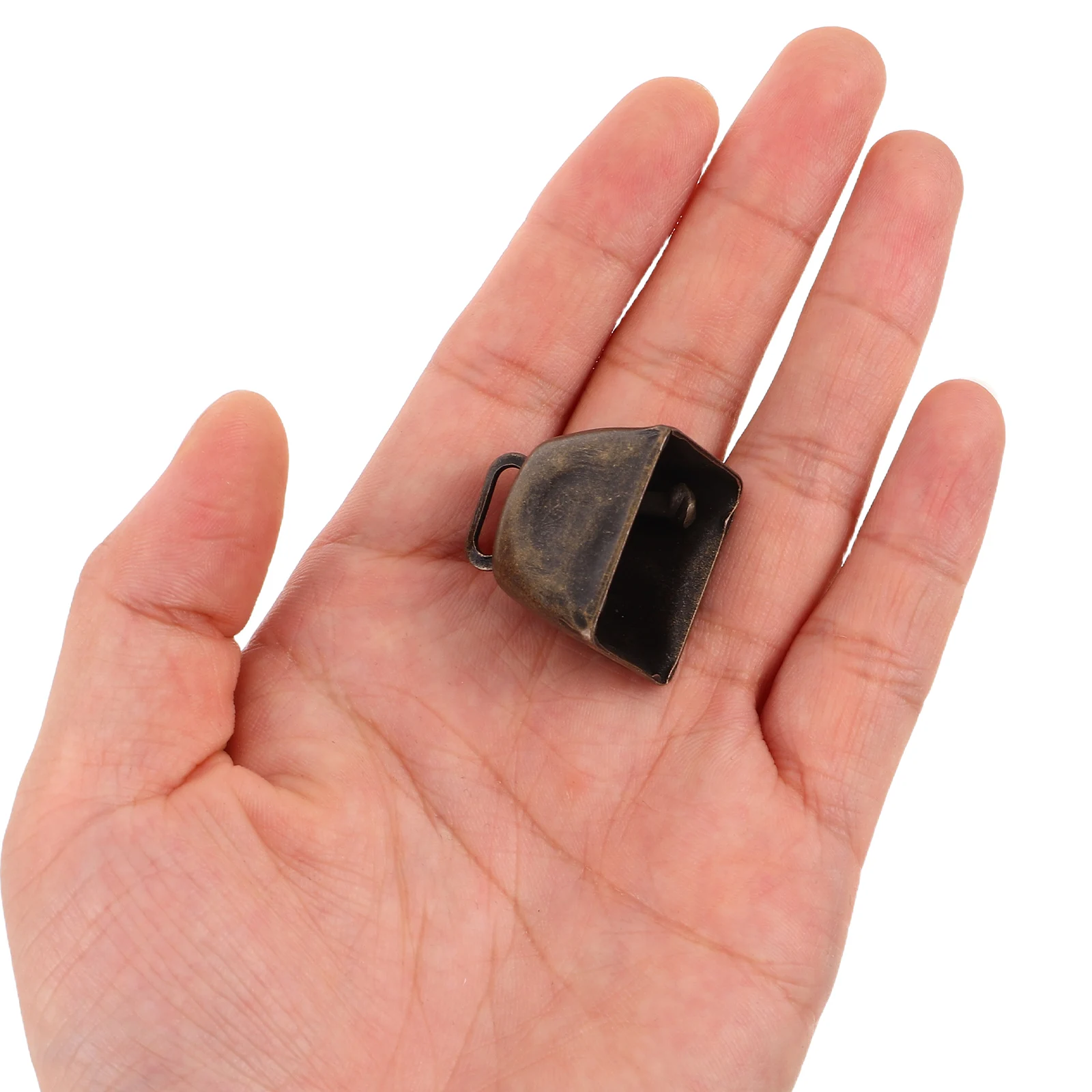 

8pcs Mini Cow Bells Metal Vintage Bronze Jingle Bells For Wedding Party Decor Craft Grazing Animal Rustic Home Farm Event Noise