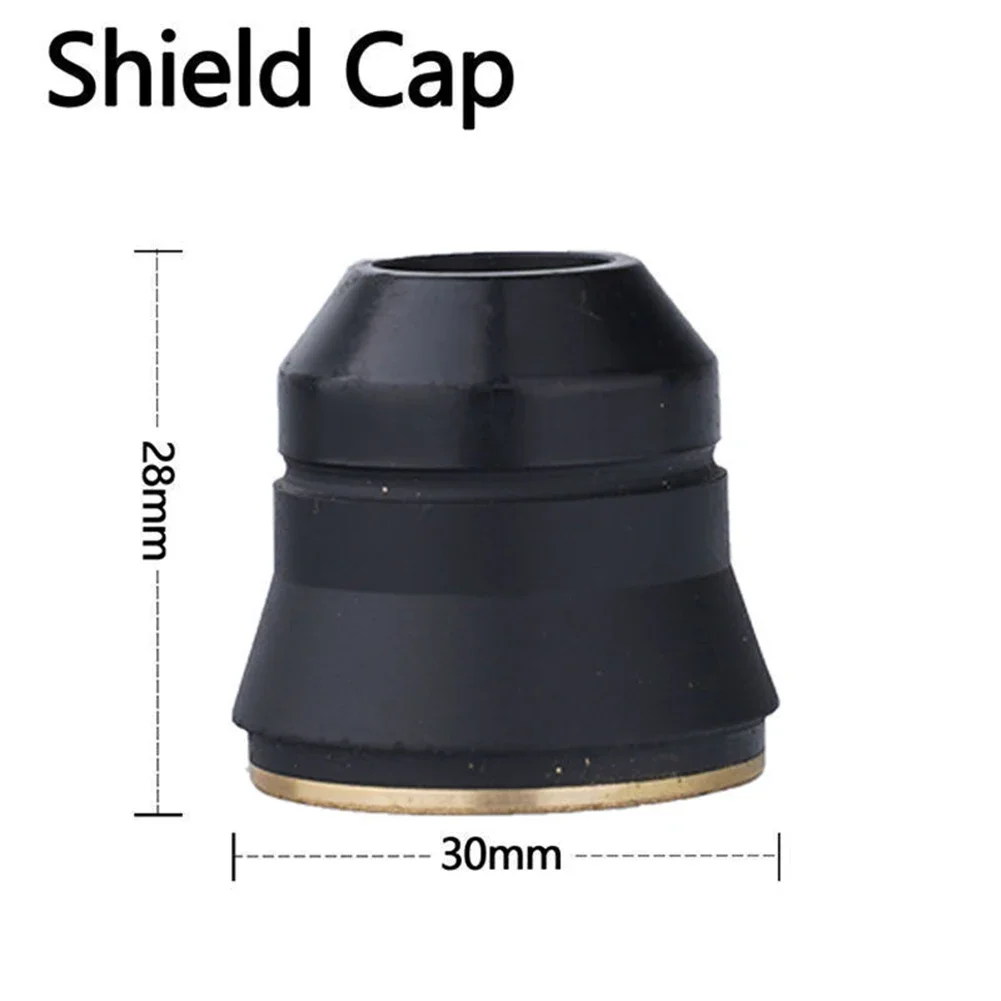 

1pcs Torch Shield Cap For Harbor Freight Plasma 65 Torch TI-PC65 IPT-65 58895 Black For Plasma 45 Flashlight TI-PC45 IPT-45 5625