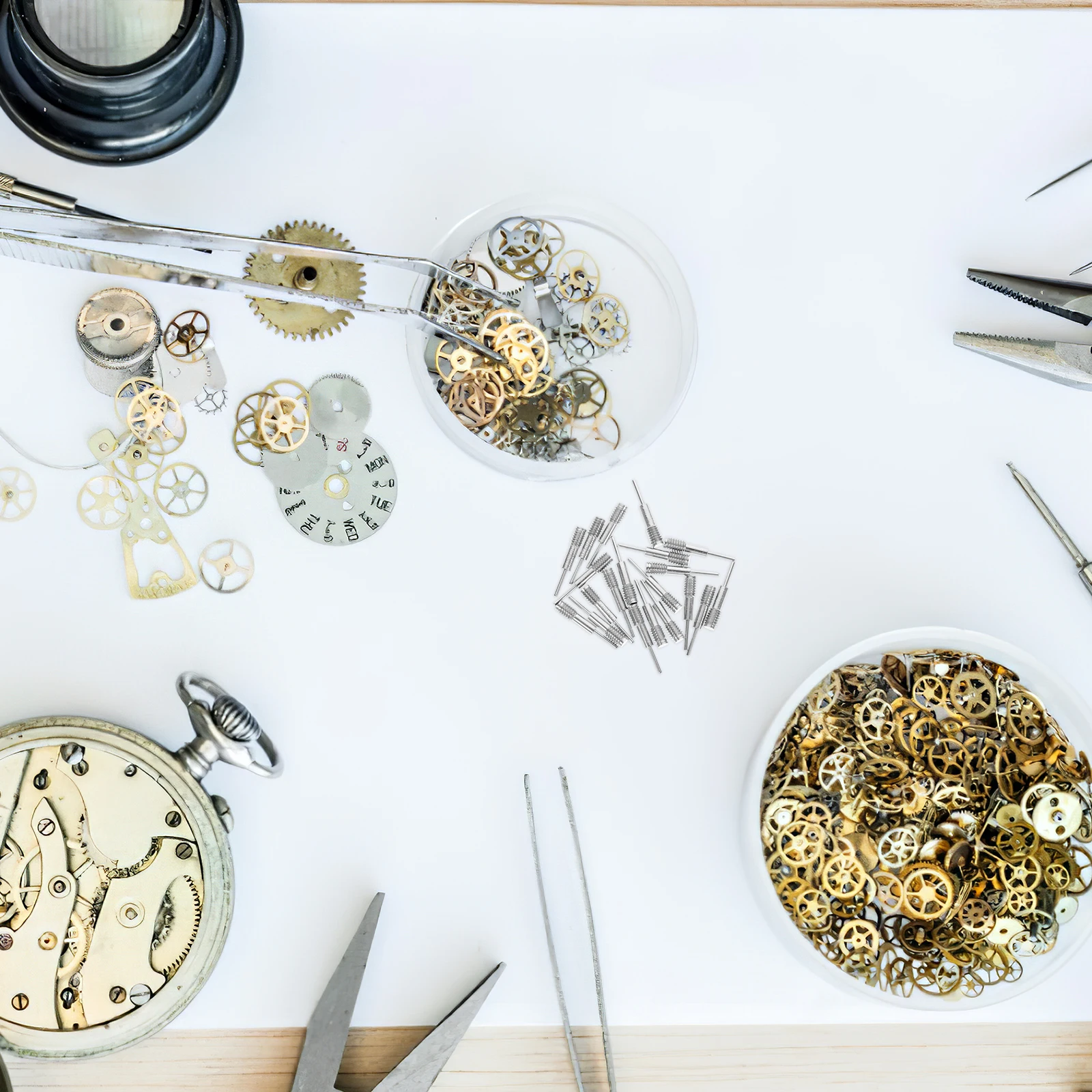 20Pcs Watch Link Removal Tools High-Class Copper Steel Sturdy Watch Band Repair Kit for Watchmakers Use Watchband Remover