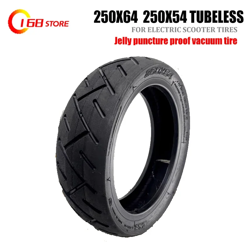 

CST Anti puncture vacuum tire 250x64 250X54 For Xiaomi Scooter Upgraded Thicken Tubeless 10" Replacement Tyre