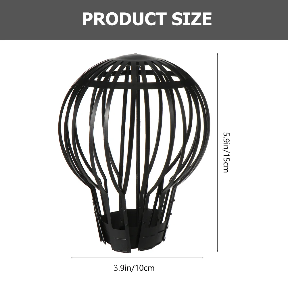 8 pcs Roof Anti-Block Covers Gutter Downspout Guards For Leaves Debris Drainage Filter Strainer Lightweight Compact Design For