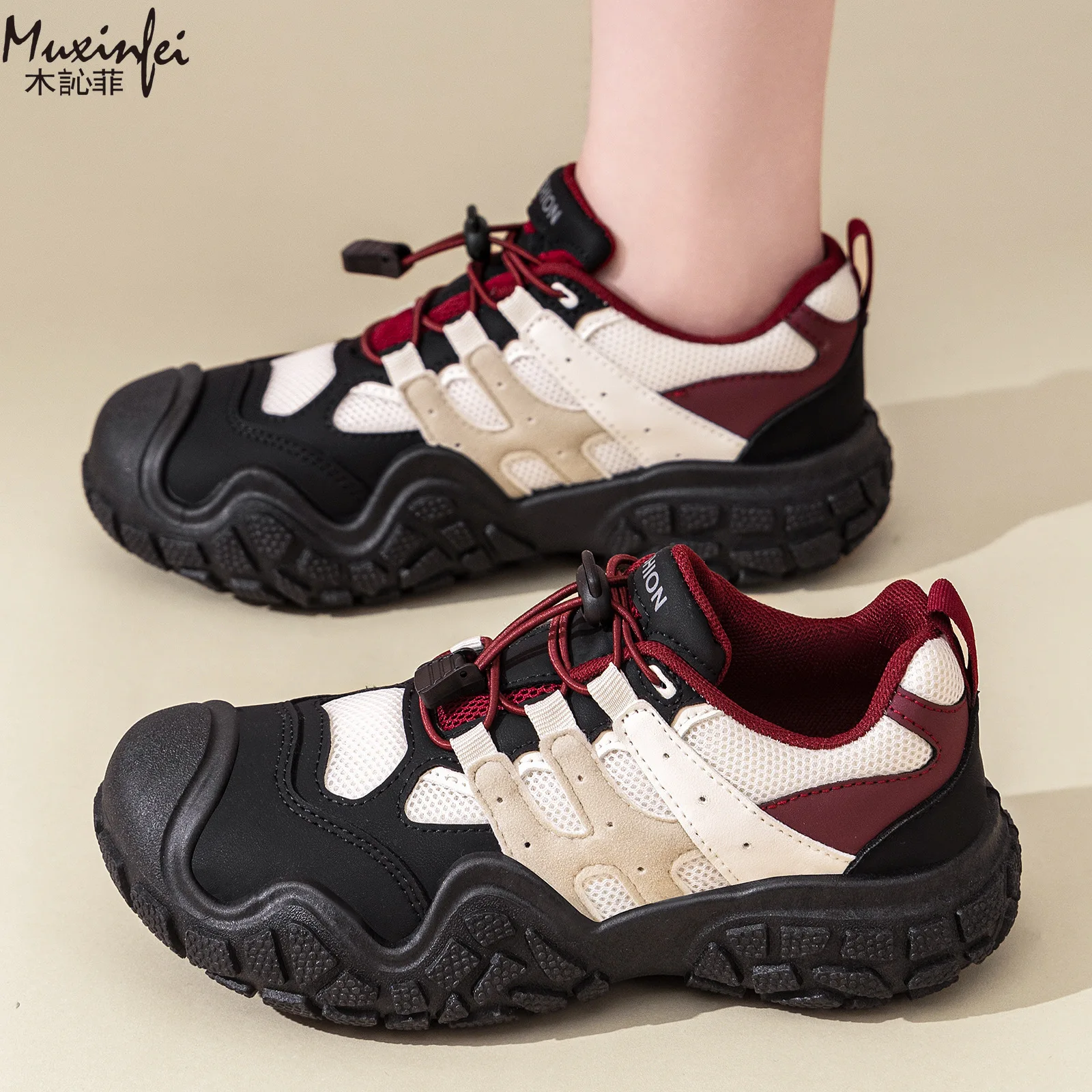

Women's Spring New Shoes Versatile Thick Soled Shoes Hiking, Mountaineering, Outdoor Leisure Sports Shoes