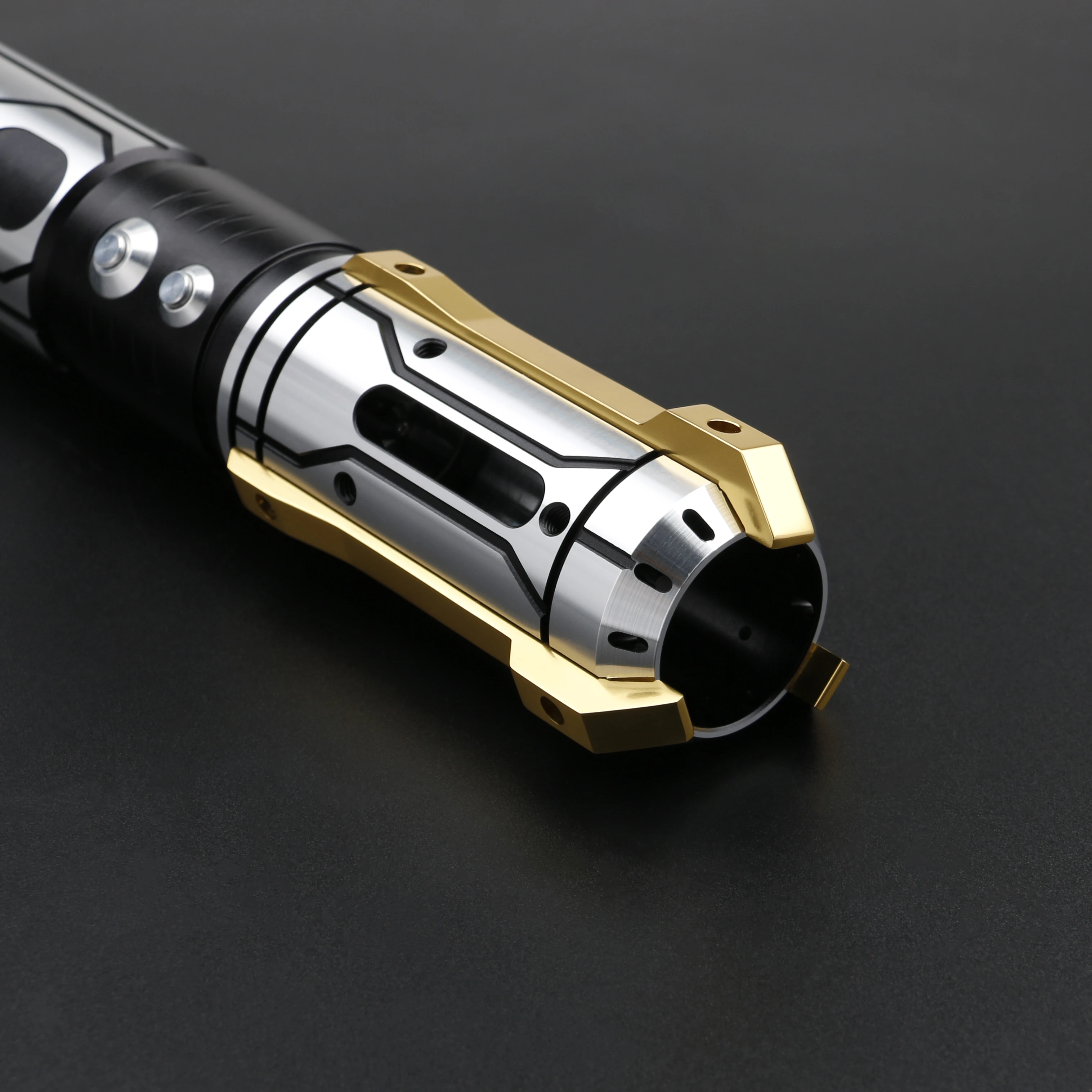 TXQSABER-Sable de luz fantasma Pixel Soundboard Neo Smooth Swing Metal Handle LED Strip Blade Cosplay Laser Jedi Sword, juguetes para niños