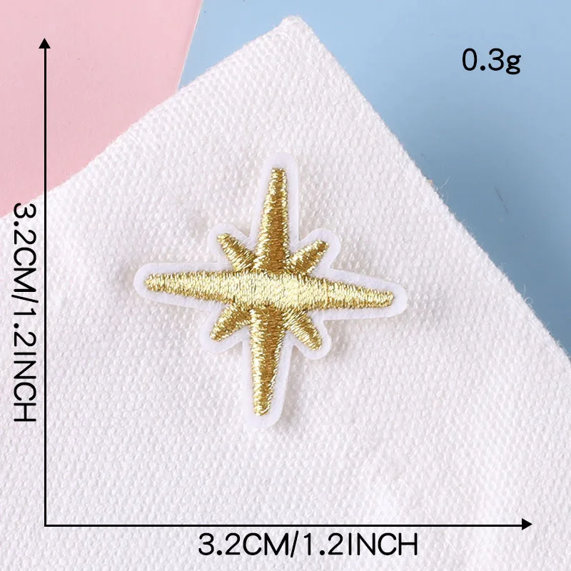 Aufnäher für Kleidung, Kinder, Jungen, Weltraum, zum Aufbügeln, Sternrakete, Ufo, bestickt, Thermocollant-Stich, niedliche Parches, Designer-Jacken – Detail 14