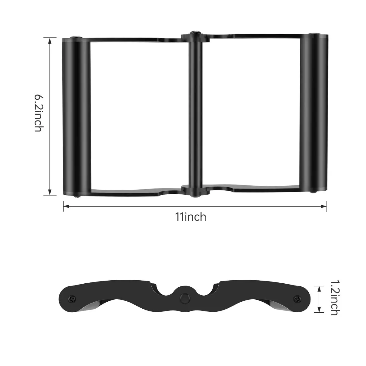 V Bar Landmine Handle for Barbell Bar Solid Multi-Grip Double D Handle Non-Slip Rubber T-Bar Row Handles Attachment