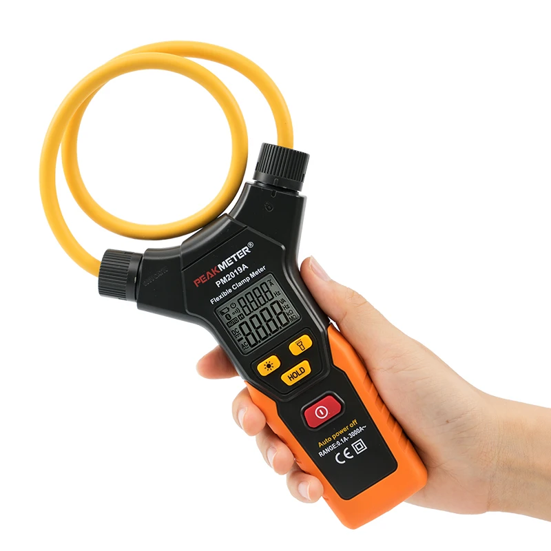 Good Quality PM2019A 6000 Counts AC Digital Flexible Clamp Meter Digital Clamp Multimeter 3000A Dual Display Wholesale