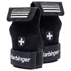 Harbinger Lifting Grips Pro Wrist Straps for Weightlifting Alternative Neoprene Wrist Support for Best Training Accessory