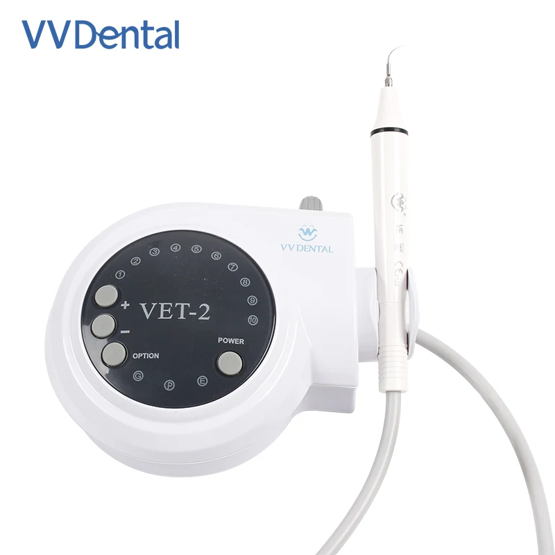 VVDental Ultrasonic Scaler Instrument Scaling Perio Endo Whitening Tooth Cleaning Calculus Smoke Stains Equipment For Dentistry