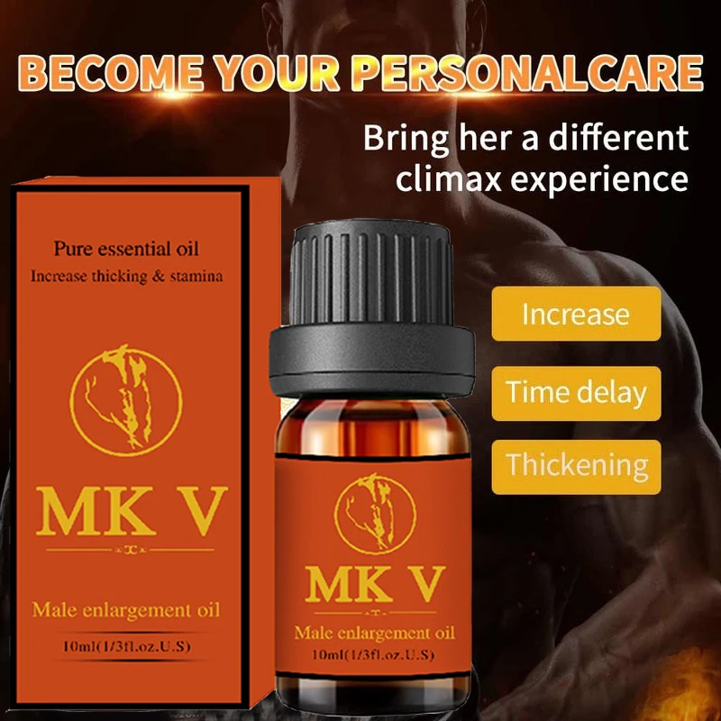 Penis Thickening Growth Man Massage Oil Cock Erection Enhance Men Health Care Penile Growth Bigger Enlarger Essential Oil 10ml