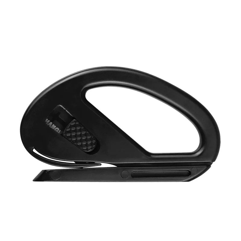 Paper Cutter Curved Film Cutter Hidden Blade Gift Wrapping Paper Trimmer Kraft Craft Paper Roll Sliding Line Cut Trimmer