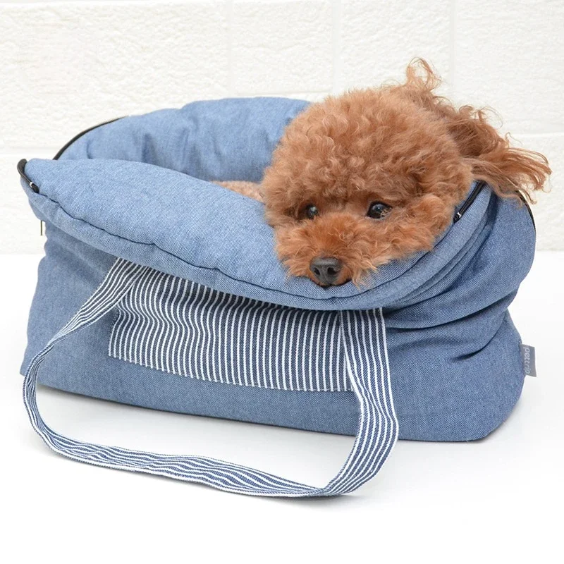 Pet Dog Carrier, Cat Carrier, Travel Puppy Carrying Bag, Pet Pouch. Machine Washable, for Cat and Small Dog Home & Outdoor