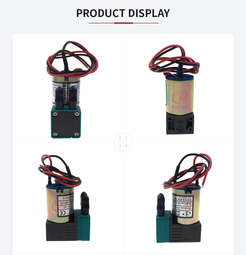 JYY 3W Kleine Tintenpumpe für Großformatdrucker-Ersatzteile JYY(B)-Y-10-I 24VDC 100-200ml/min für Flora Allwin Human – Detail 5