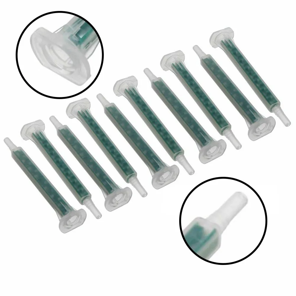 50 Pieces 2k 83mm Cartridges Adhesive Glue Mixing Nozzles Mixer Tips Static Mixer 2K Adhesive Mixing Tips