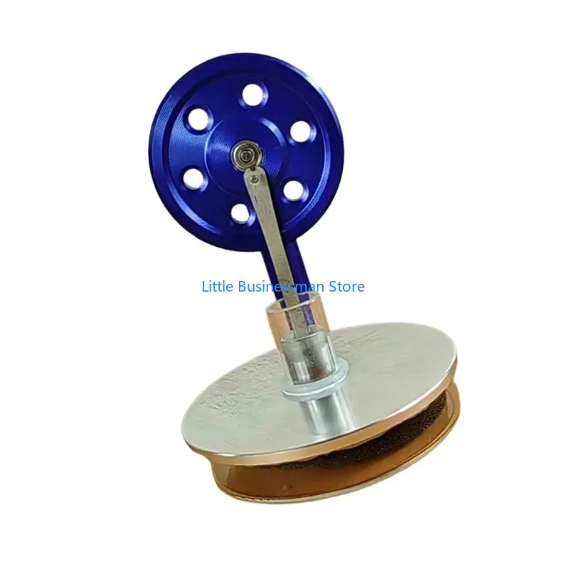 Stirlingmotor, 2,95 Zoll Durchmesser, 3,94 Zoll Höhe, funktioniert auf Kaffeetasse für lustige Physik-Anzeige M76A – Detail 10